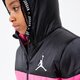 Gyerek átmeneti kabát JORDAN KABÁT TÉLI BASIC POLY PUFFER GIRL 45b657-aa7 szín: rózsaszín