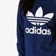 Női pulóver ADIDAS PULÓVER TRF CREW SWEAT ADICOLOR dv2625 szín: sötétkék