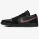 Férfi sportcipők AIR JORDAN 1 LOW SE ck3022-006 szín: fekete