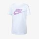 Gyerek póló NIKE PÓLÓ SPORTSWEAR ar5088-108 szín: fehér