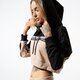 Női pulóver ADIDAS PULÓVER VOCAL CROPPED HOODIE ec0766 szín: rózsaszín