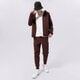 Férfi pulóver NIKE PULÓVER KAPUCNIS SPORTSWEAR TECH FLEECE cu4489-227 szín: barna