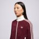 Női pulóver ADIDAS PULÓVER CIPZÁRAS VELOUR KNIT TRACK TOP ks0400 szín: bordó