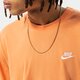 Férfi póló NIKE PÓLÓ NIKE SPORTSWEAR CLUB ar4997-872 szín: narancssárga