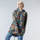 Női átmeneti kabát VANS KABÁT WM MERCY REVERSIBLE PARKA MULTI TROPIC vn0a34fmvd11 szín: multicolor
