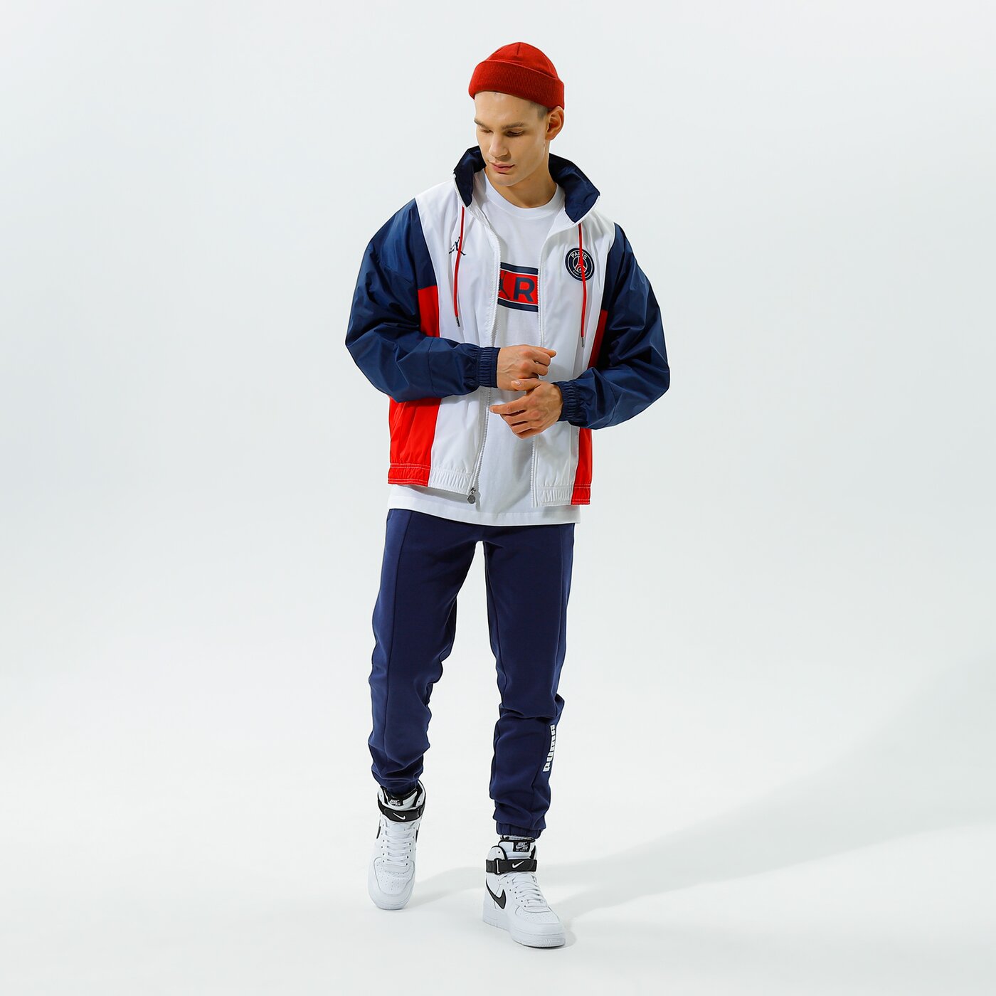 JORDAN PÃLÃ PARIS SAINT-GERMAIN WORDMARK DB6510-100 FEHÃR 12 990,00 Ft! LegendÃ¡s PÃ³lÃ³ FÃ©rfi Ruha 