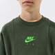 Gyerek pulóver NIKE PULÓVER B NSW AIR CREW BOY dd8709-335 szín: khaki
