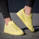 Női sportcipők PUMA SUEDE CLASSIC CASUAL EMBOSS 36137207w szín: sárga
