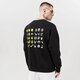 Férfi pulóver NIKE PULÓVER N31 M NK CREW FLC CTS 23 NBA dr9124-010 szín: fekete