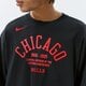 Férfi póló NIKE PÓLÓ CHI M NK CTS TM ELMNT LS TEE NBA da5891-010 szín: fekete
