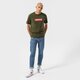 Férfi póló LEVI'S PÓLÓ SS RELAXED FIT TEE 16143-0524 szín: khaki
