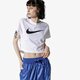 Női póló NIKE TOP W NSW SWSH TOP CROP SS ar3064-100 szín: fehér