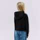 Gyerek pulóver ADIDAS PULÓVER KAPUCNIS CROPPED HOODIE GIRL h32337 szín: fekete