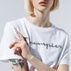 Női póló CHAMPION PÓLÓ LADY SHINE LOGO TEE 113863ww001 szín: fehér
