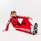 Női átmeneti kabát ADIDAS KABÁT PRZEJŚCIOWA BECKENBAUER JKT hk5218 szín: piros
