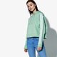 Női pulóver ADIDAS PULÓVER CROPPED HOODIE MNT dh3131 szín: zöld