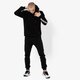 Férfi pulóver FILA PULÓVER DAVID TAPE HOODIE 687023002 szín: fekete