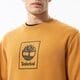 Férfi pulóver TIMBERLAND PULÓVER STACK LOGO SWEAT WHEAT BOOT tb0a5zj9p471 szín: barna
