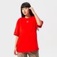 Női póló ADIDAS ESSENTIAL TREFOIL BOYFRIEND PÓLÓ hf7474 szín: piros