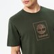 Férfi póló TIMBERLAND PÓLÓ EPP - SS STACK LOGO PRINT TEE tb0a5zh1bw51 szín: zöld