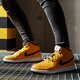 Gyerek sportcipők AIR JORDAN 1 MID (GS) 554725-700 szín: sárga