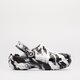Női papucsok és szandálok CROCS PLATFORM MARBLED 207176-bw szín: fekete