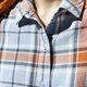 Női póló VANS ING WM BOX CAR II FLANNEL ZEN BLUE vn0a4cwvvby1 szín: multicolor