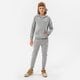 Gyerek pulóver ADIDAS PULÓVER KAPUCNIS HOODIE BOY h32353 szín: szürke