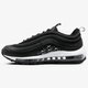 Női sportcipők NIKE W AIR MAX 97 LX ar7621-001 szín: fekete