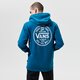 Férfi pulóver VANS PULÓVER KAPUCNIS TRIED AND TRUE PO MOROCCAN BLUE vn0a54az1qq1 szín: kék