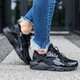 Női sportcipők NIKE WMNS AIR HUARACHE RUN  634835-026 szín: fekete