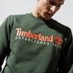 Férfi pulóver TIMBERLAND PULÓVER ESSENTIAL ESTABLISHED 1973 tb0a1y3bu311 szín: zöld
