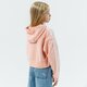 Gyerek pulóver ADIDAS PULÓVER KAPUCNIS CROPPED HOODIE GIRL h32339 szín: rózsaszín