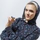 Női pulóver VANS PULÓVER KAPUCNIS BEAUTY FLORAL HOODIE vn0a4s9eblk1 szín: fekete
