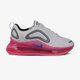 Gyerek sportcipők NIKE AIR MAX 720 aq3196-008 szín: fehér