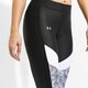 Női nadrágok UNDER ARMOUR LEGGINGS HG COLR BLCKD PRT AKLE CP 1307553-002 szín: fekete