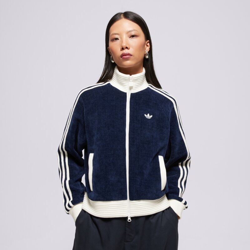ADIDAS PULÓVER CIPZÁRAS VELOUR KNIT TRACK TOP