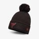 Férfi téli sapka NEW ERA SAPKA INFILL BOBBLE BEANIE BULLS BLK CHICAGO BULLS B 60284992 szín: fekete