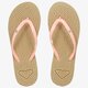 Női papucsok és szandálok ROXY SOUTH BEACH II arjl100685phs szín: bézs