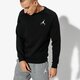 Férfi pulóver JORDAN PULÓVER JUMPMAN FLEECE CREW 940170-010 szín: fekete