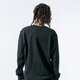 Férfi pulóver ADIDAS PULÓVER LINEAR MINI EMB CREW gj9815 szín: fekete
