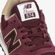 Női sportcipők NEW BALANCE 574  ml574bg2 szín: bordó