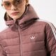 Női télikabát ADIDAS KABÁT SLIM JACKET hk5250 szín: barna