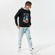 Férfi pulóver ALPHA INDUSTRIES PULÓVER KAPUCNIS MISSION TO MARS HOODY 12633003 szín: fekete