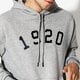 Férfi pulóver NEW ERA PULÓVER NE BRANDED PO HOODY 1920 NEW ERA LGH 11604085 szín: szürke