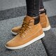 Gyerek téli cipők TIMBERLAND GROVETON 6IN LACE WITH SIDE ZIP a161i szín: sárga