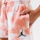 Gyerek sortok és ruhák JORDAN RÖVIDNADRÁG JORDAN GIRL TIE DYE FT SHORT GIRL 45a766-n0k szín: narancssárga