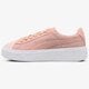 Női sportcipők PUMA SUEDE PLATFORM PEBBLE WN'S 36546401 szín: rózsaszín