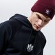 Férfi pulóver ADIDAS PULÓVER KAPUCNIS 3D TREFOIL HOOD gn3555 szín: fekete