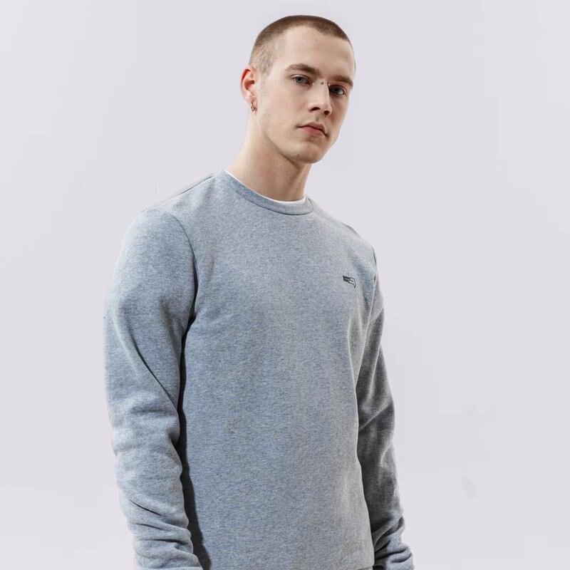 CONFRONT PULÓVER SMALL LOGO CREW GREY